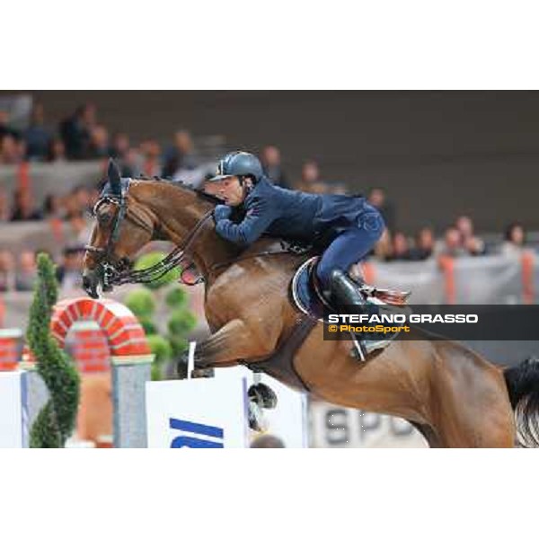 Luca Marziani and Wivina Rolex Fei World Cup Jumping Verona Fieracavalli 2012 Verona,11th nov.2012 ph.Stefano Grasso