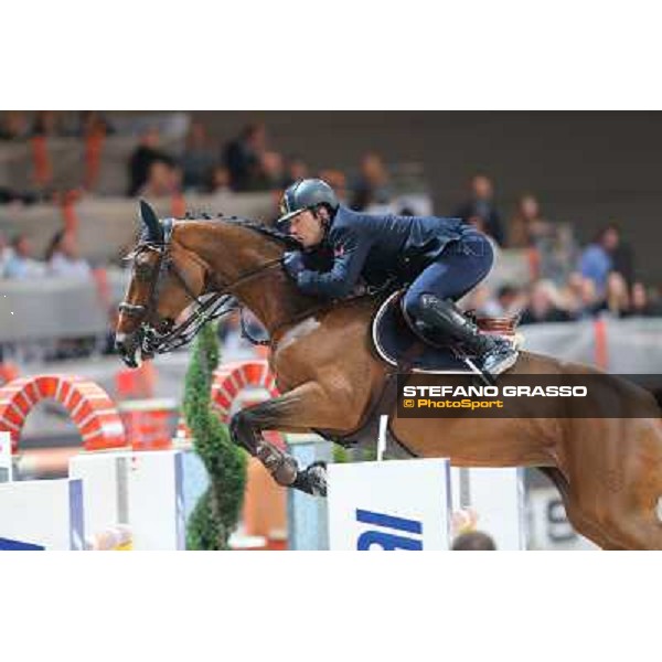 Luca Marziani and Wivina Rolex Fei World Cup Jumping Verona Fieracavalli 2012 Verona,11th nov.2012 ph.Stefano Grasso