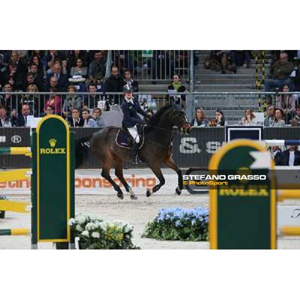 Jessica Kuerten and Vincente Rolex Fei World Cup Jumping Verona Fieracavalli 2012 Verona,11th nov.2012 ph.Stefano Grasso