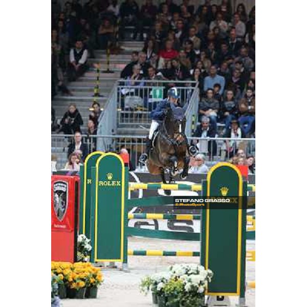 Jessica Kuerten and Vincente Rolex Fei World Cup Jumping Verona Fieracavalli 2012 Verona,11th nov.2012 ph.Stefano Grasso