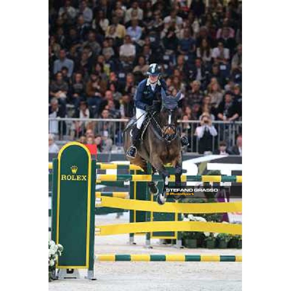 Jessica Kuerten and Vincente Rolex Fei World Cup Jumping Verona Fieracavalli 2012 Verona,11th nov.2012 ph.Stefano Grasso