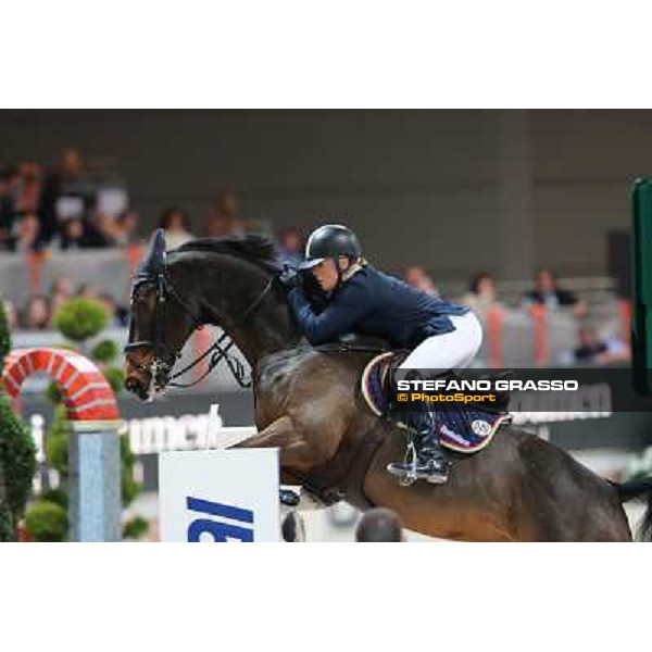 Jessica Kuerten and Vincente Rolex Fei World Cup Jumping Verona Fieracavalli 2012 Verona,11th nov.2012 ph.Stefano Grasso