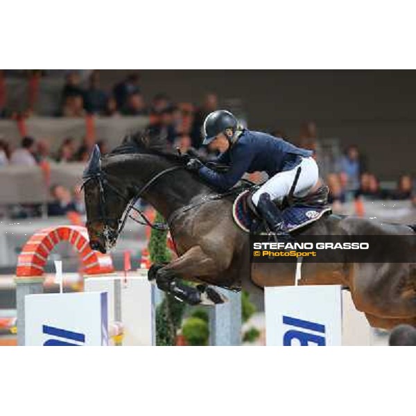 Jessica Kuerten and Vincente Rolex Fei World Cup Jumping Verona Fieracavalli 2012 Verona,11th nov.2012 ph.Stefano Grasso