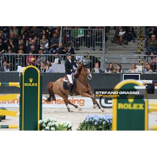 Lucrecia Pilar Cordon and Nuage Bleu Rolex Fei World Cup Jumping Verona Fieracavalli 2012 Verona,11th nov.2012 ph.Stefano Grasso