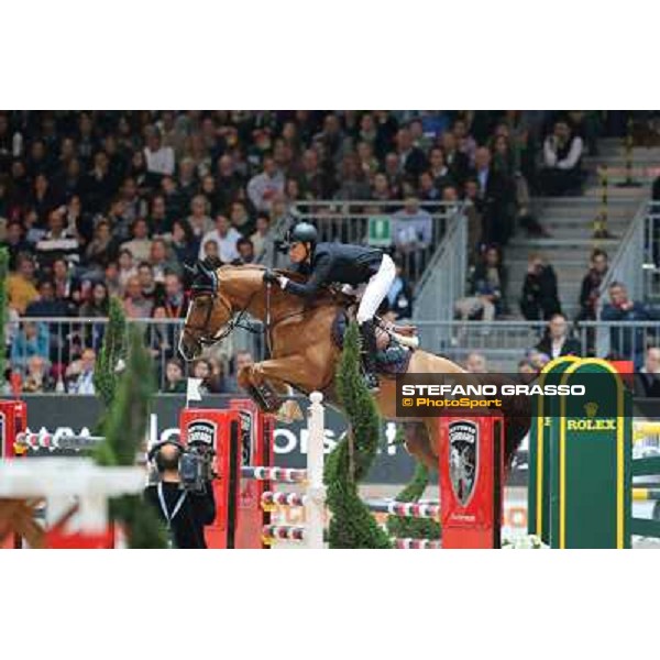 Lucrecia Pilar Cordon and Nuage Bleu Rolex Fei World Cup Jumping Verona Fieracavalli 2012 Verona,11th nov.2012 ph.Stefano Grasso