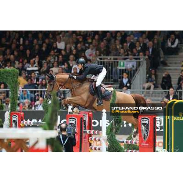 Lucrecia Pilar Cordon and Nuage Bleu Rolex Fei World Cup Jumping Verona Fieracavalli 2012 Verona,11th nov.2012 ph.Stefano Grasso