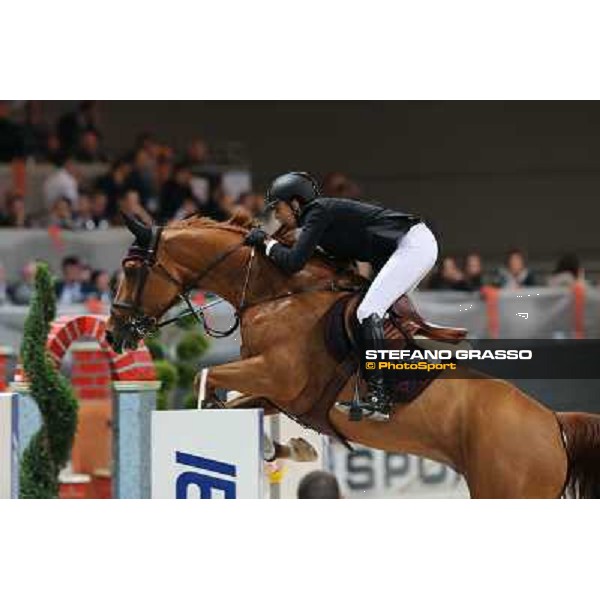 Lucrecia Pilar Cordon and Nuage Bleu Rolex Fei World Cup Jumping Verona Fieracavalli 2012 Verona,11th nov.2012 ph.Stefano Grasso