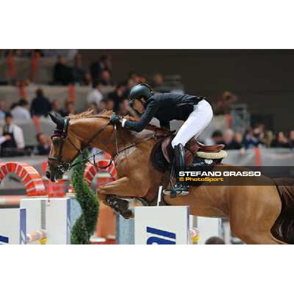 Lucrecia Pilar Cordon and Nuage Bleu Rolex Fei World Cup Jumping Verona Fieracavalli 2012 Verona,11th nov.2012 ph.Stefano Grasso