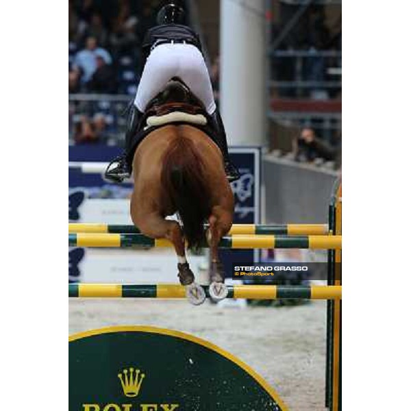 Lucrecia Pilar Cordon and Nuage Bleu Rolex Fei World Cup Jumping Verona Fieracavalli 2012 Verona,11th nov.2012 ph.Stefano Grasso