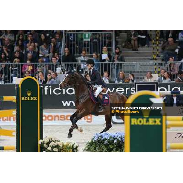 Malin Baryard-Jonhsson and H\'M Tornesch 1042 Rolex Fei World Cup Jumping Verona Fieracavalli 2012 Verona,11th nov.2012 ph.Stefano Grasso