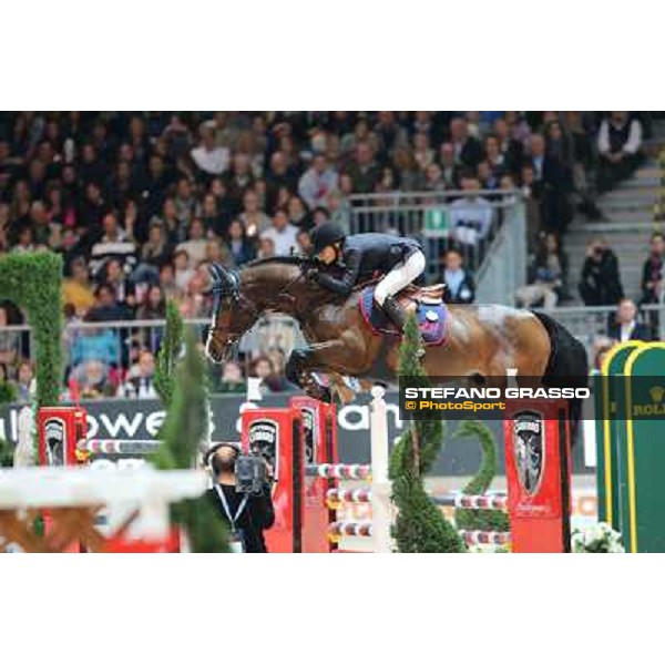 Malin Baryard-Jonhsson and H\'M Tornesch 1042 Rolex Fei World Cup Jumping Verona Fieracavalli 2012 Verona,11th nov.2012 ph.Stefano Grasso