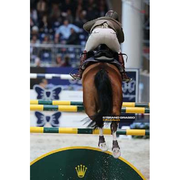 Simone Coata and Cannavaro 17 Rolex Fei World Cup Jumping Verona Fieracavalli 2012 Verona,11th nov.2012 ph.Stefano Grasso