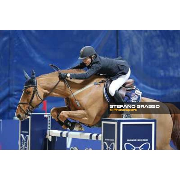 Christina Liebherr and L.B. Callas Sitte Z Rolex Fei World Cup Jumping Verona Fieracavalli 2012 Verona,11th nov.2012 ph.Stefano Grasso