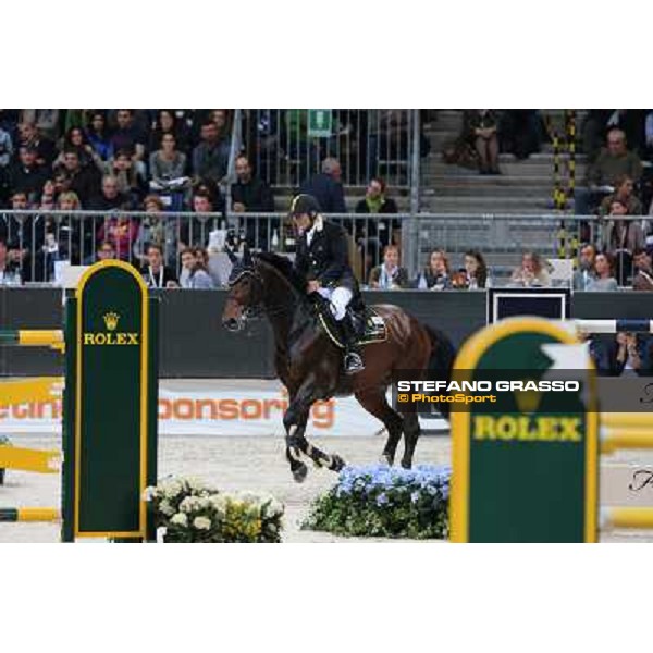 Roberto Arioldi and Loro Piana Lagerfeld 19 Rolex Fei World Cup Jumping Verona Fieracavalli 2012 Verona,11th nov.2012 ph.Stefano Grasso