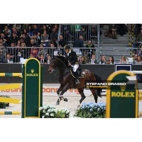 Roberto Arioldi and Loro Piana Lagerfeld 19 Rolex Fei World Cup Jumping Verona Fieracavalli 2012 Verona,11th nov.2012 ph.Stefano Grasso