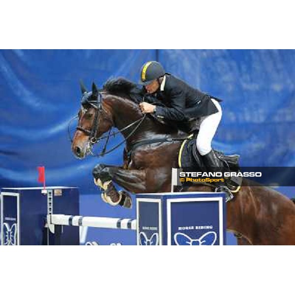 Roberto Arioldi and Loro Piana Lagerfeld 19 Rolex Fei World Cup Jumping Verona Fieracavalli 2012 Verona,11th nov.2012 ph.Stefano Grasso
