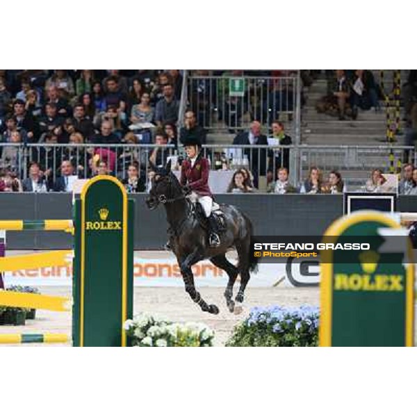Edwina Tops-Alexander and Guccio Rolex Fei World Cup Jumping Verona Fieracavalli 2012 Verona,11th nov.2012 ph.Stefano Grasso