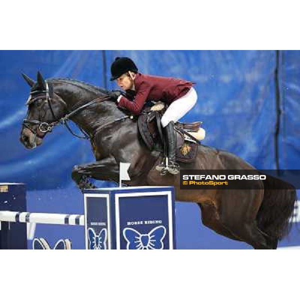 Edwina Tops-Alexander and Guccio Rolex Fei World Cup Jumping Verona Fieracavalli 2012 Verona,11th nov.2012 ph.Stefano Grasso