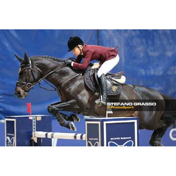 Edwina Tops-Alexander and Guccio Rolex Fei World Cup Jumping Verona Fieracavalli 2012 Verona,11th nov.2012 ph.Stefano Grasso
