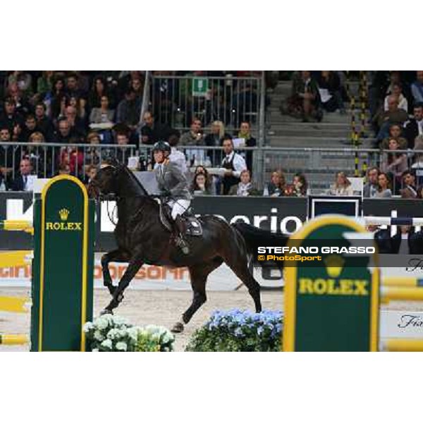 Meredith Michaels-Beerbaum and Bella Donna 66 Rolex Fei World Cup Jumping Verona Fieracavalli 2012 Verona,11th nov.2012 ph.Stefano Grasso