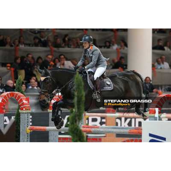 Meredith Michaels-Beerbaum and Bella Donna 66 Rolex Fei World Cup Jumping Verona Fieracavalli 2012 Verona,11th nov.2012 ph.Stefano Grasso
