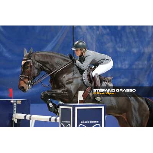 Meredith Michaels-Beerbaum and Bella Donna 66 Rolex Fei World Cup Jumping Verona Fieracavalli 2012 Verona,11th nov.2012 ph.Stefano Grasso
