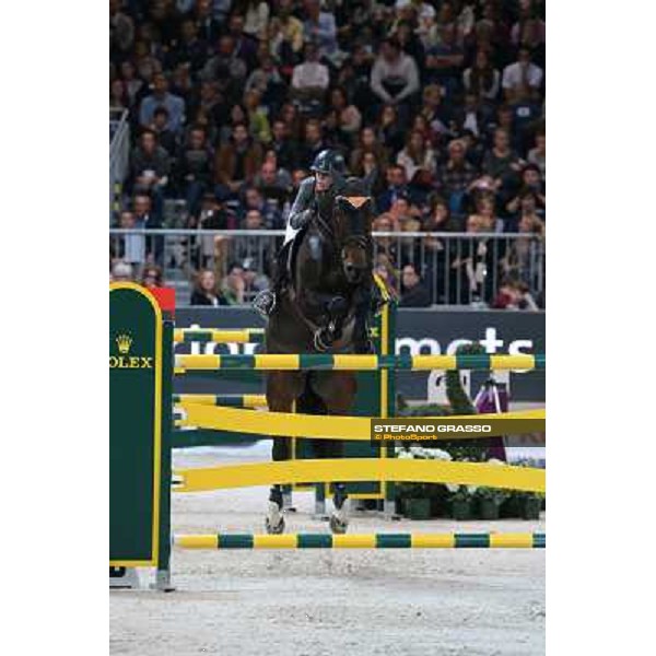 Meredith Michaels-Beerbaum and Bella Donna 66 Rolex Fei World Cup Jumping Verona Fieracavalli 2012 Verona,11th nov.2012 ph.Stefano Grasso