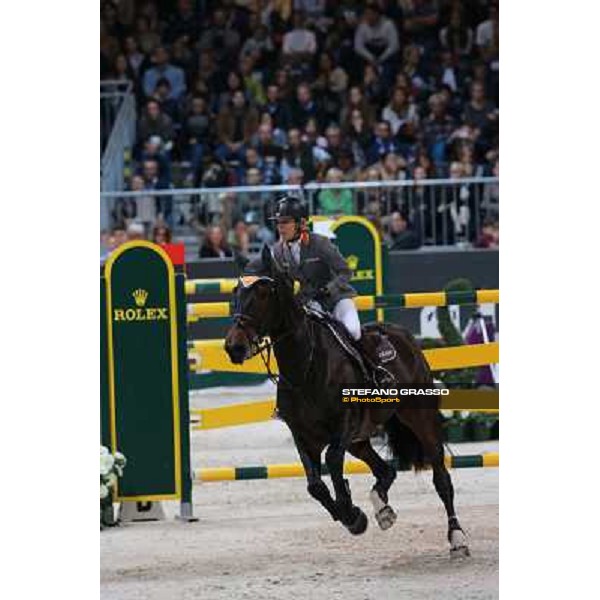 Meredith Michaels-Beerbaum and Bella Donna 66 Rolex Fei World Cup Jumping Verona Fieracavalli 2012 Verona,11th nov.2012 ph.Stefano Grasso