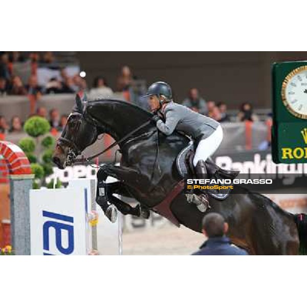Meredith Michaels-Beerbaum and Bella Donna 66 Rolex Fei World Cup Jumping Verona Fieracavalli 2012 Verona,11th nov.2012 ph.Stefano Grasso