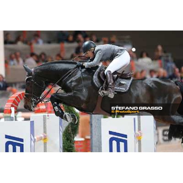 Meredith Michaels-Beerbaum and Bella Donna 66 Rolex Fei World Cup Jumping Verona Fieracavalli 2012 Verona,11th nov.2012 ph.Stefano Grasso