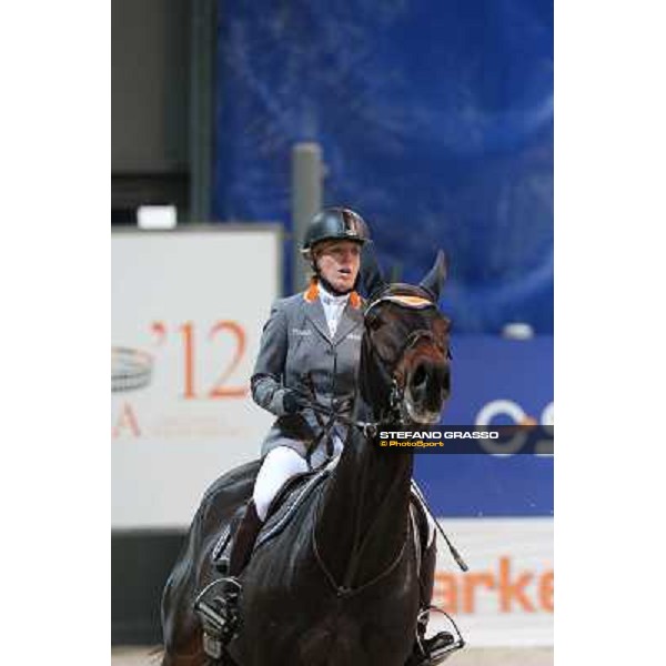 Meredith Michaels-Beerbaum and Bella Donna 66 Rolex Fei World Cup Jumping Verona Fieracavalli 2012 Verona,11th nov.2012 ph.Stefano Grasso