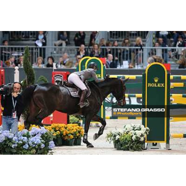 Meredith Michaels-Beerbaum and Bella Donna 66 Rolex Fei World Cup Jumping Verona Fieracavalli 2012 Verona,11th nov.2012 ph.Stefano Grasso
