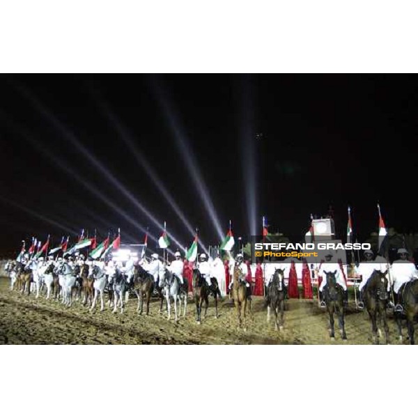 opening ceremony of Dubai World Cup 2005 Nad El Sheba- Dubai, 26th march 2005 ph. Stefano Grasso