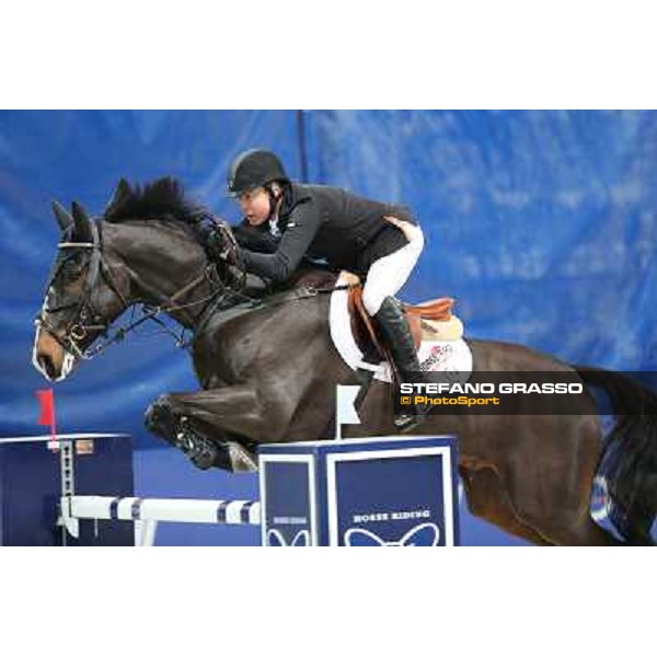 Mickael Whitaker and Gig Amai Rolex Fei World Cup Jumping Verona Fieracavalli 2012 Verona,11th nov.2012 ph.Stefano Grasso