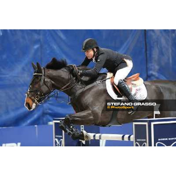 Mickael Whitaker and Gig Amai Rolex Fei World Cup Jumping Verona Fieracavalli 2012 Verona,11th nov.2012 ph.Stefano Grasso