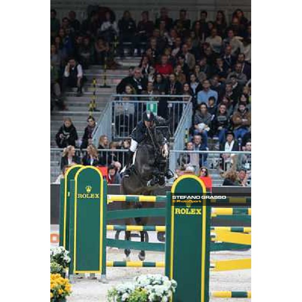 Mickael Whitaker and Gig Amai Rolex Fei World Cup Jumping Verona Fieracavalli 2012 Verona,11th nov.2012 ph.Stefano Grasso
