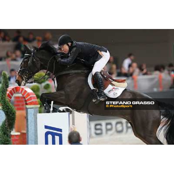 Mickael Whitaker and Gig Amai Rolex Fei World Cup Jumping Verona Fieracavalli 2012 Verona,11th nov.2012 ph.Stefano Grasso