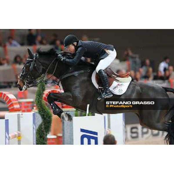 Mickael Whitaker and Gig Amai Rolex Fei World Cup Jumping Verona Fieracavalli 2012 Verona,11th nov.2012 ph.Stefano Grasso