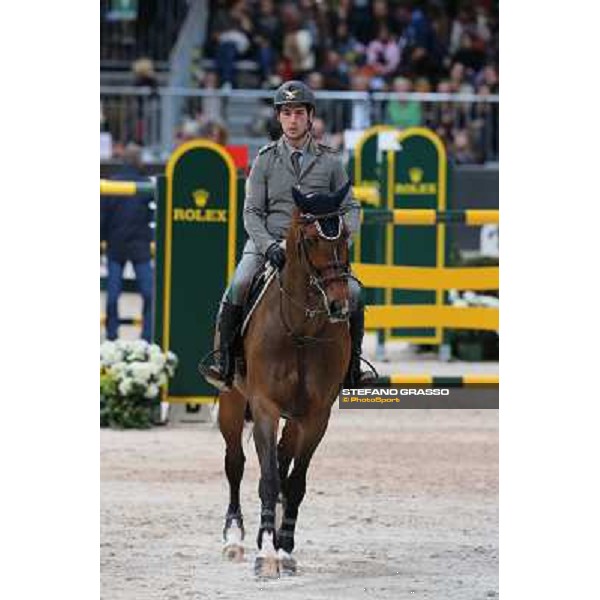 Emanuele Gaudiano and Cocoshynsky Rolex Fei World Cup Jumping Verona Fieracavalli 2012 Verona,11th nov.2012 ph.Stefano Grasso