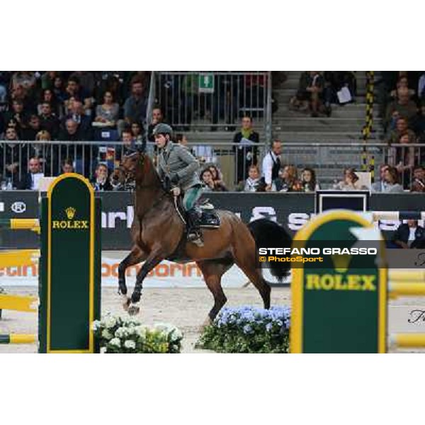 Emanuele Gaudiano and Cocoshynsky Rolex Fei World Cup Jumping Verona Fieracavalli 2012 Verona,11th nov.2012 ph.Stefano Grasso