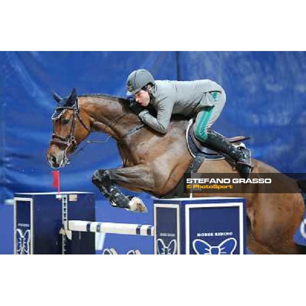 Emanuele Gaudiano and Cocoshynsky Rolex Fei World Cup Jumping Verona Fieracavalli 2012 Verona,11th nov.2012 ph.Stefano Grasso