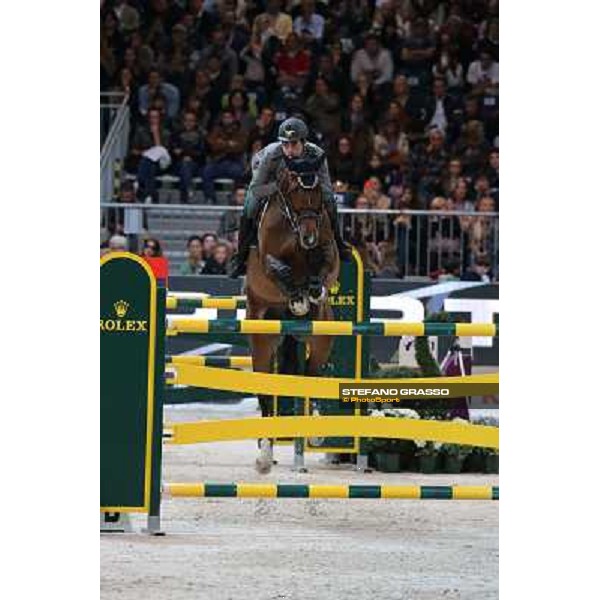 Emanuele Gaudiano and Cocoshynsky Rolex Fei World Cup Jumping Verona Fieracavalli 2012 Verona,11th nov.2012 ph.Stefano Grasso