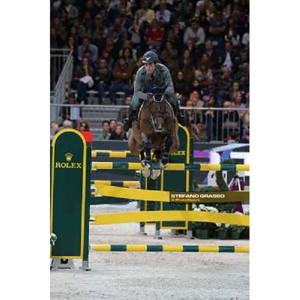 Emanuele Gaudiano and Cocoshynsky Rolex Fei World Cup Jumping Verona Fieracavalli 2012 Verona,11th nov.2012 ph.Stefano Grasso