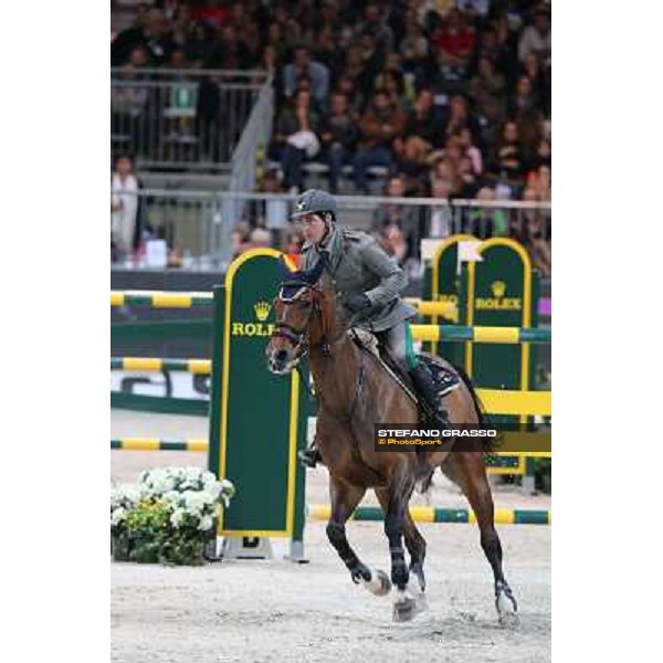 Emanuele Gaudiano and Cocoshynsky Rolex Fei World Cup Jumping Verona Fieracavalli 2012 Verona,11th nov.2012 ph.Stefano Grasso