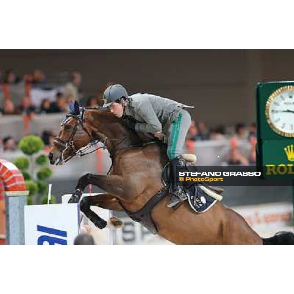 Emanuele Gaudiano and Cocoshynsky Rolex Fei World Cup Jumping Verona Fieracavalli 2012 Verona,11th nov.2012 ph.Stefano Grasso