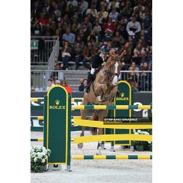 Sergio Alvarez Moya and Zipper Rolex Fei World Cup Jumping Verona Fieracavalli 2012 Verona,11th nov.2012 ph.Stefano Grasso