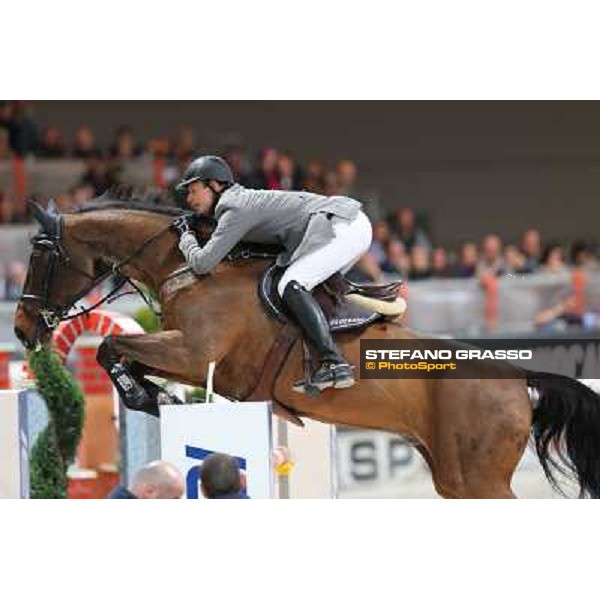 Marco Kutscher and Cash 91 Rolex Fei World Cup Jumping Verona Fieracavalli 2012 Verona,11th nov.2012 ph.Stefano Grasso