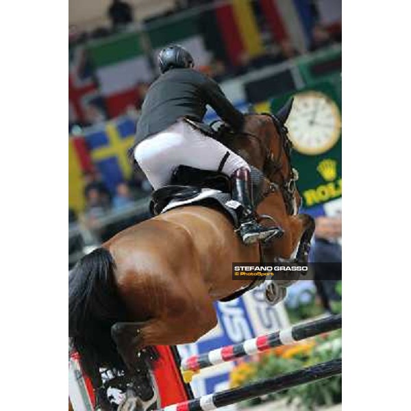 Robert Smith and Voila Rolex Fei World Cup Jumping Verona Fieracavalli 2012 Verona,11th nov.2012 ph.Stefano Grasso