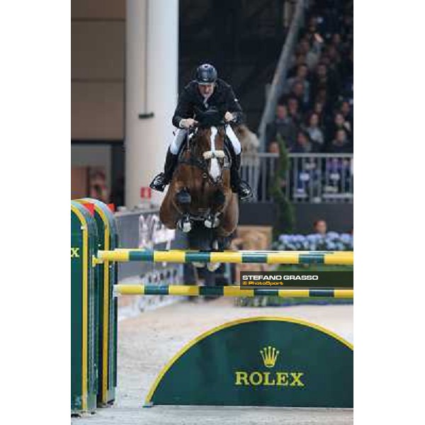 Robert Smith and Voila Rolex Fei World Cup Jumping Verona Fieracavalli 2012 Verona,11th nov.2012 ph.Stefano Grasso