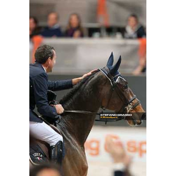 Luca Maria Moneta and Neptune Brecourt Rolex Fei World Cup Jumping Verona Fieracavalli 2012 Verona,11th nov.2012 ph.Stefano Grasso